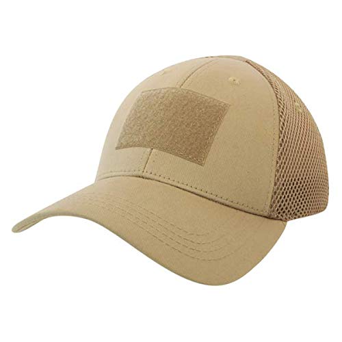 Tactical Air Mesh Flex Cap,Khaki, S_M