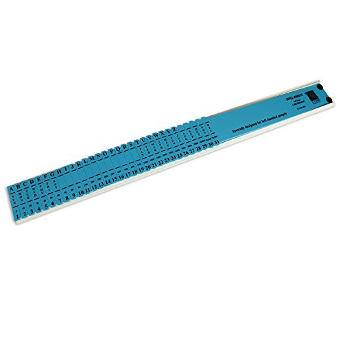 C-Line 2 1/2 X 23 1/2 Inches Left-Handed All-Purpose Document Sorter, Blue (30515)