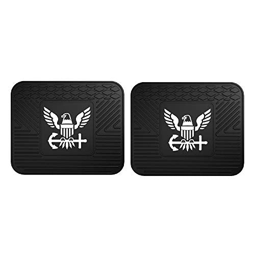 Fanmats - 16949 Military Navy Utility Mat - 2 Piece