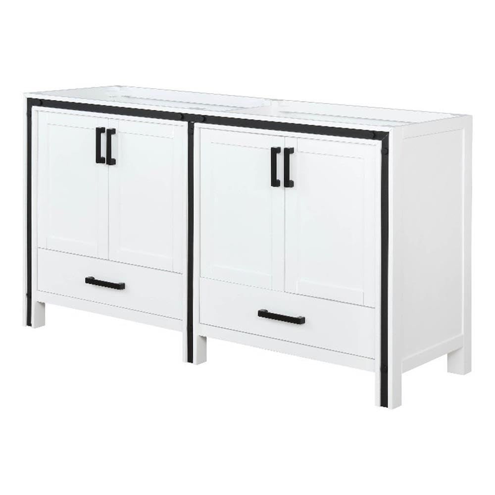60 White Vanity Cabinet Only
