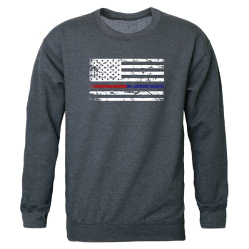 GRPX Crewneck, TRL/TBL Dual Flag, HCH, S