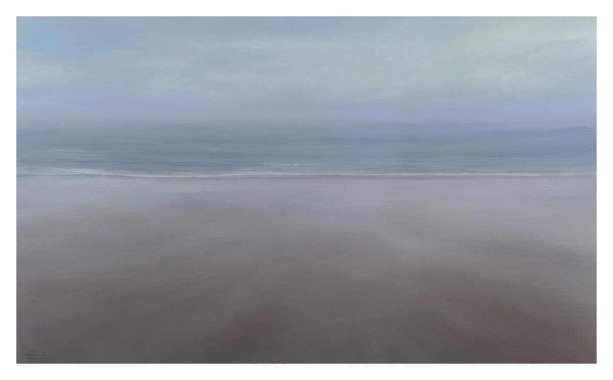 OceanSong -Paper Art-38x23.6”