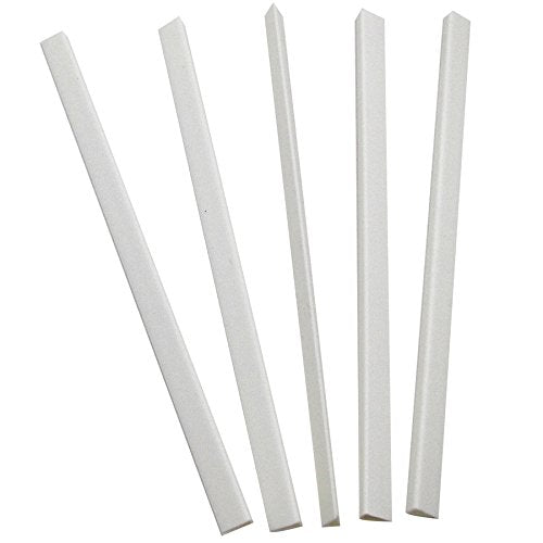 C-Line Slide N Grip Binding Bars For Report Covers, 11 X 1/4 Inches, 40-Sheet Capacity, 100 Per Box, White (34447)