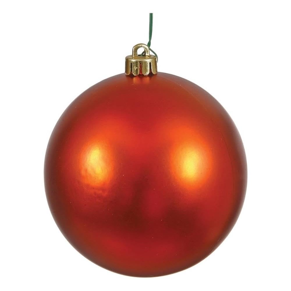 Casafoyer  3” Burn Org Matte Ball UV Drilled 12/Bag - N590818DMV - (Pack Of 2)