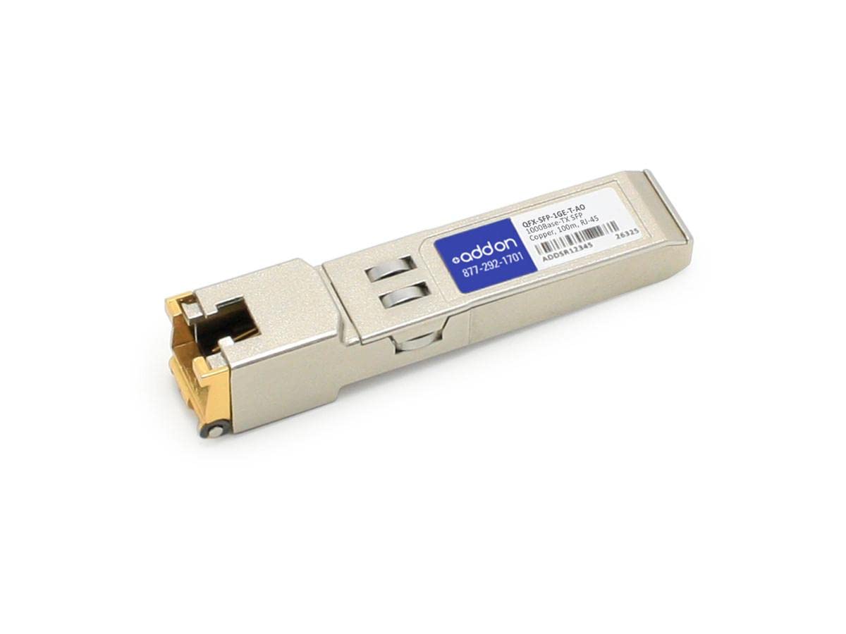 JUNIPER QFX-SFP-1GE-T COMP 1000TX SFP 100M COPPER TRANS