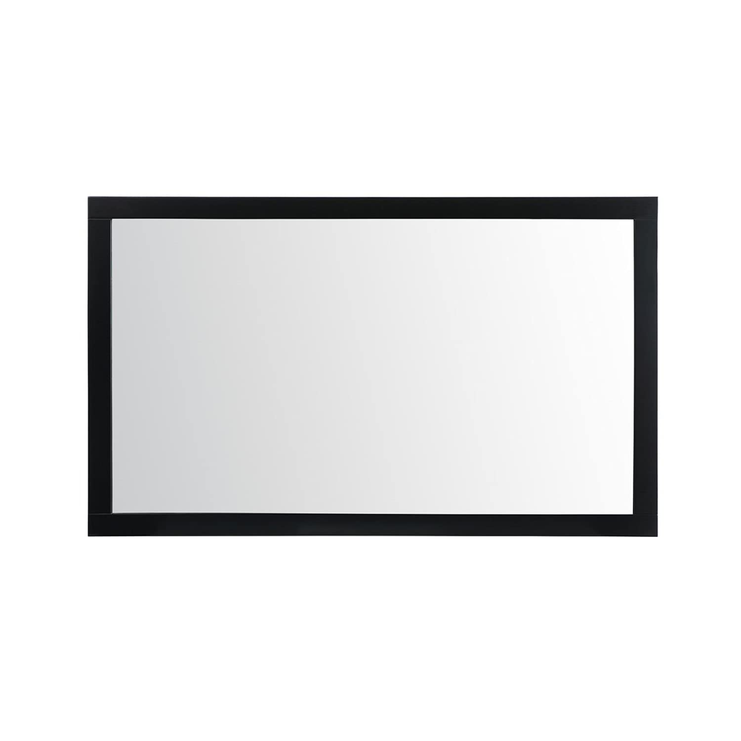 Aqua vanity mirror 60x36 inch in black