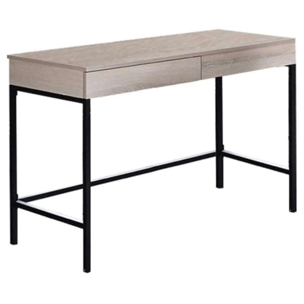 Desk, Natural & Black