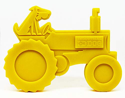 Sodapup Industrial Dog Tractor - Durable Dog Chew Toy Made In Usa From Non-Toxic, Pet Safe, Food Safe Nylon Material For Mental 