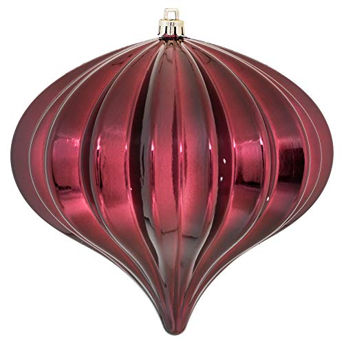 Casafoyer  5.7” Burgundy Shiny Onion UV 3/Bag - N151265DSV - (Pack Of 2)