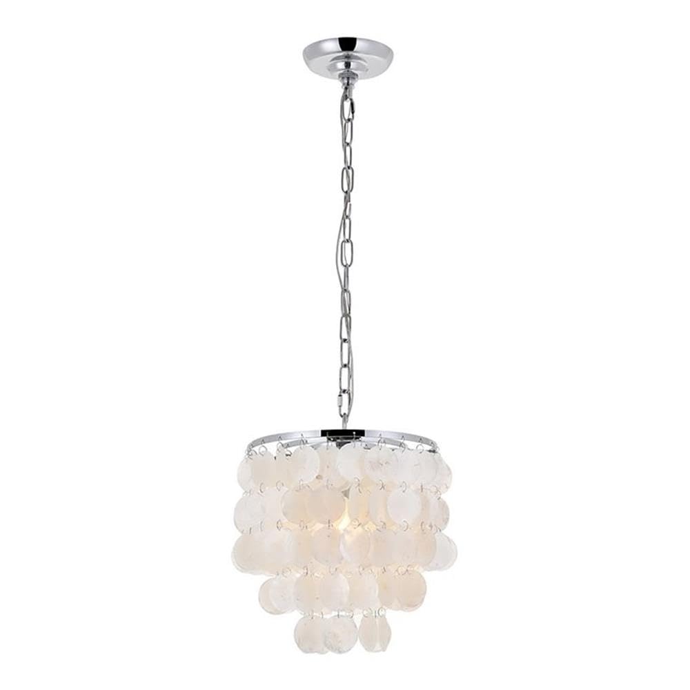 Selene 1 light Chrome Pendant