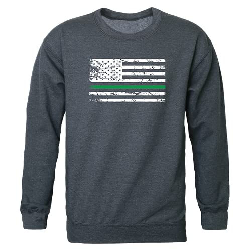 Graphic Crewneck, TGL Flag, H.Char, S