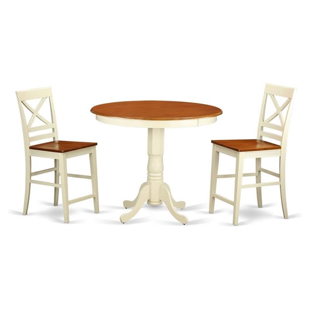 3  Pcpub  Table  set-pub  Table  and  2  Dining  Chairs.