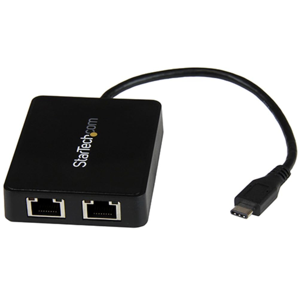 USB C TO DUAL GBE ADAPTER WITH
