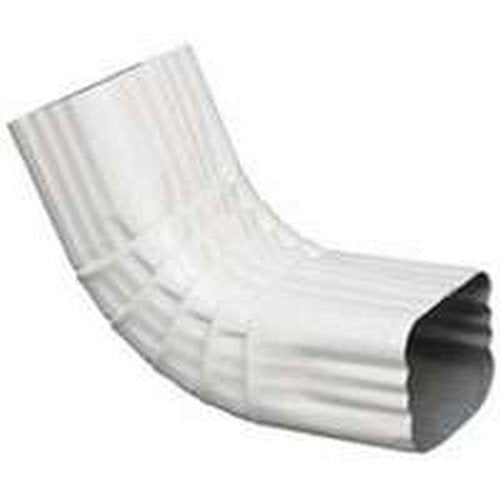 Amerimax A Front Elbow 2  X 3  Aluminum White