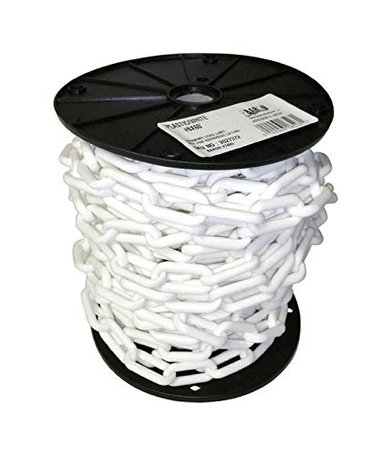 Baron 8 Ft. Lock Link Plastic Chain 2 In. Dia. X 60 Ft. L - Case Of: 1