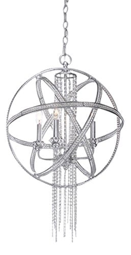 4LTS PENDANT - Finish SILVER LEAF