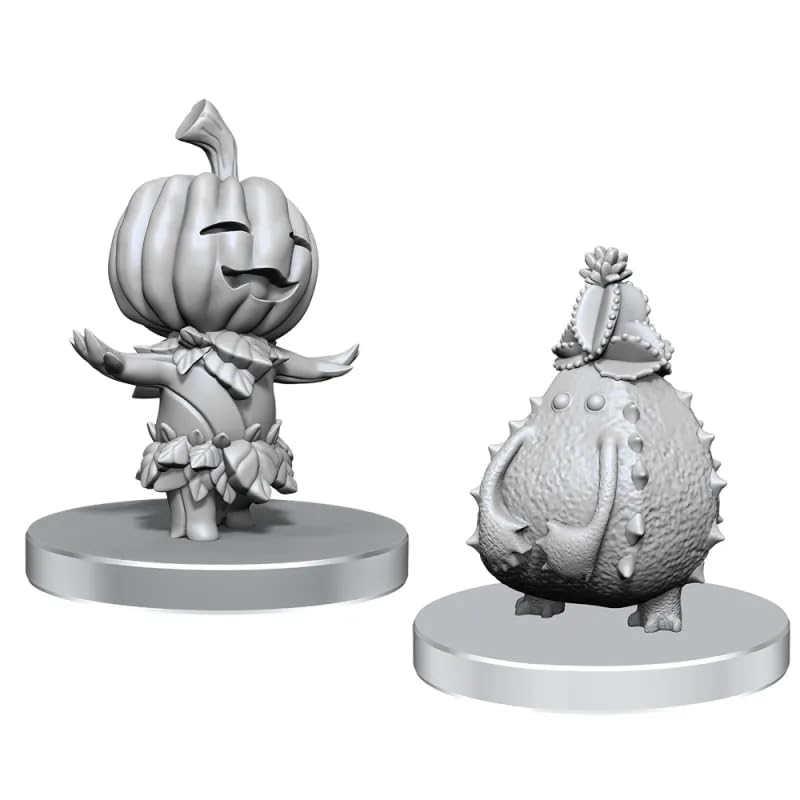 Pathfinder Battles Deep Cuts Miniatures: Gourd Leshy and Cactus Leshy (PREORDER)