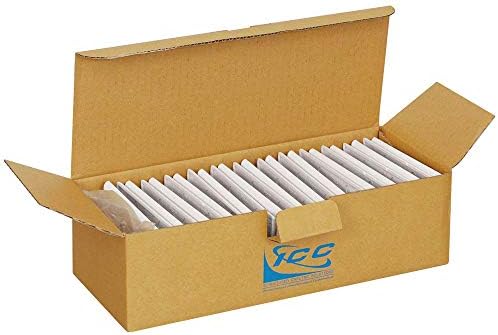 Faceplate, Flat,1-Gang,1-Port, 25Pk, Wh