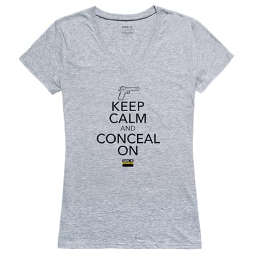 Graphic V-Neck, Conceal On, HGY, XL