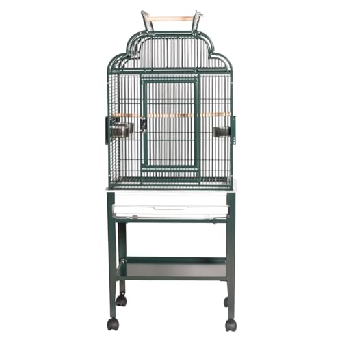 22x17??Victorian Top Cage with Plastic Base