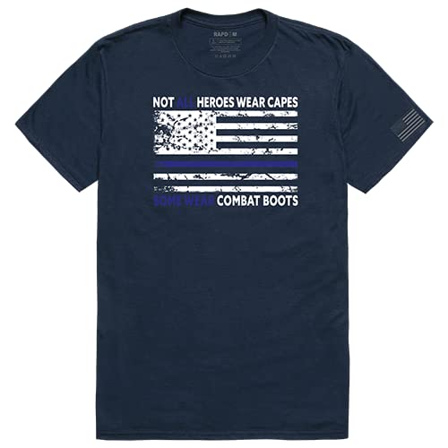 Tac. Graphic T, Not All w/TBL, Navy, M