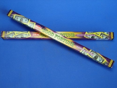 4 Boxes of HEM Good Fortune Incenses