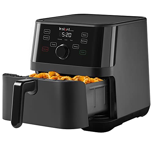 Instant Pot Vortex 5.7Qt Large Air Fryer Oven Combo, Customizable Smart Cooking Programs, Digital Touchscreen, Nonstick And Dish