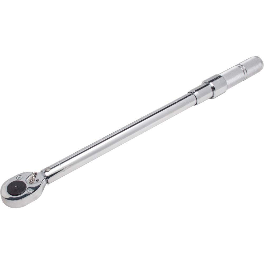 Proto J6016C 1/2' Ratcheting Head Micrometer Torque Wrench, 30-150-Ft Lb