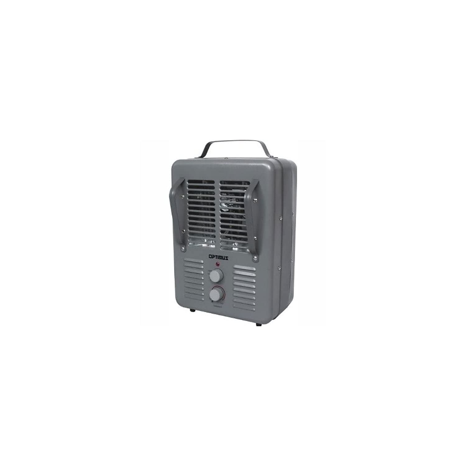 OPTIMUS H3013 GREY HEATER  PORTABLE UTILITY  WITH THERMOSTAT