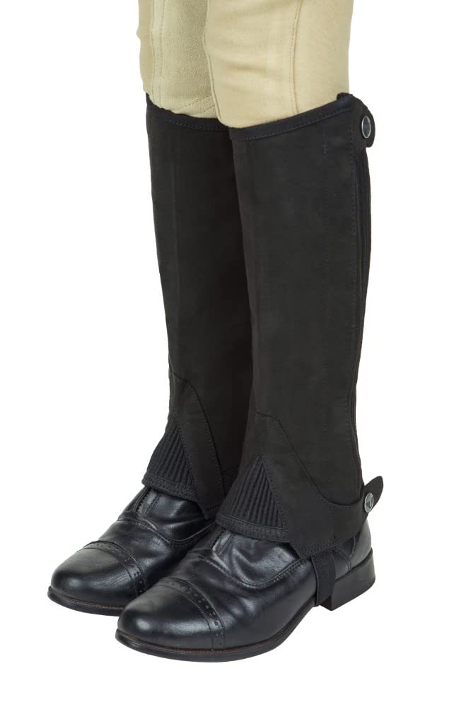 Tuffrider Childrens  Saratoga Synthetic Half Chaps