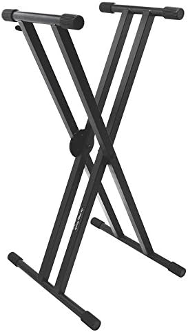 Pro Heavy-Duty Double-X Ergo-Lok Keyboard Stand