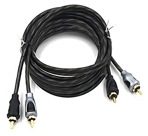 17-Foot RCA to RCA Copper Audio Cable Entry Level