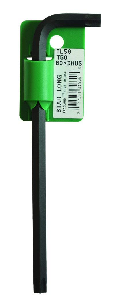 T55 Torx L-Wrench - Long Arm     Tagged & Barcoded