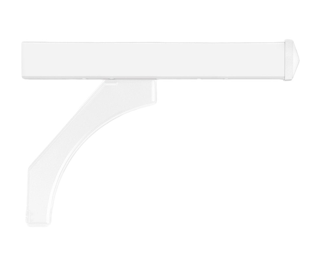 Arm Kit - Replacement for Deluxe Post for (2)  Mailboxes - White