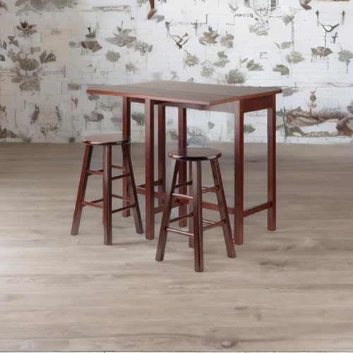 Casafoyer Hanley High Table Set - Stylish & Practical | 42 W x 23.62" D Table | 2 Stools (94394VV)"