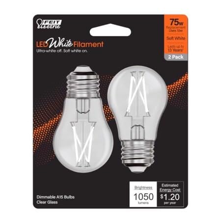 LED A15 E26 75W SW 2PK (Pack of 1)
