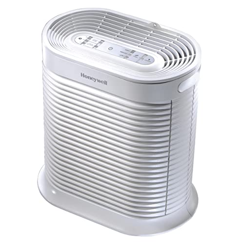 Honeywell Hpa104 Hepa Air Purifier, Airborne Allergen Reducer For Medium Rooms (155 Sq Ft), White - Wildlfiresmoke, Pollen, Pet