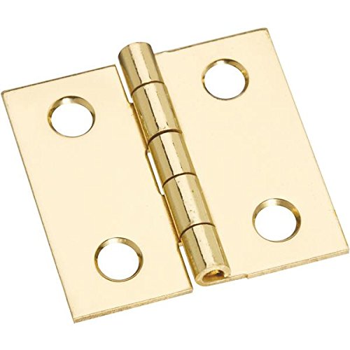 HINGE DECO SOL BRS 1X1IN (Pack of 1)