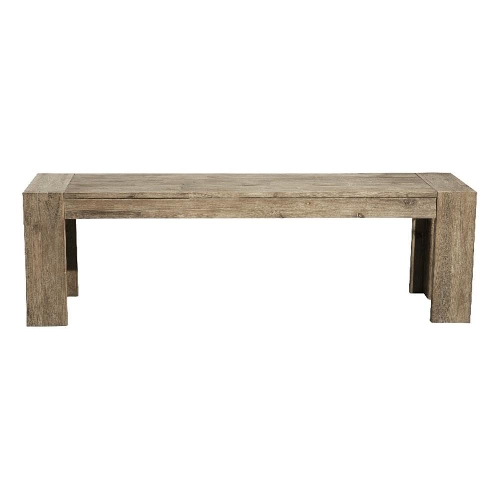 Seashore Bench, Antique Natural