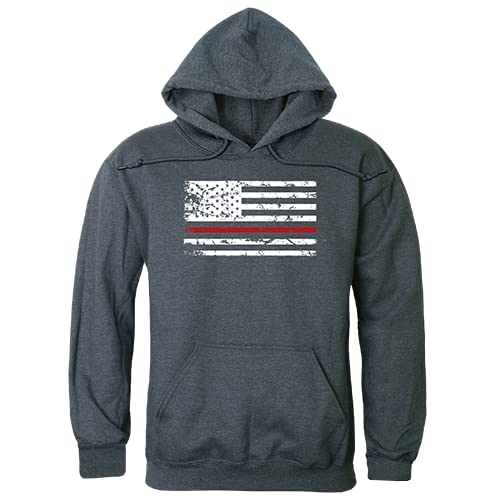 Graphic Pullover, Thin Red Line, HCH, L