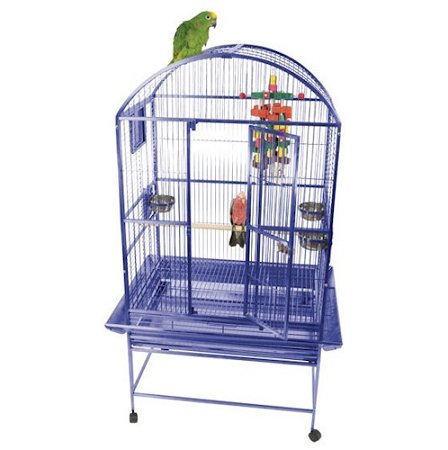 Medium Dome Top Bird Cage 9002422 White