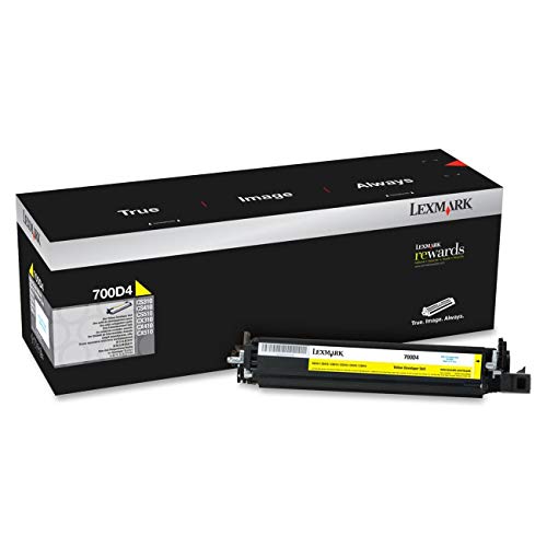 Lexmark 70C0D40 Yellow Developer Unit Toner