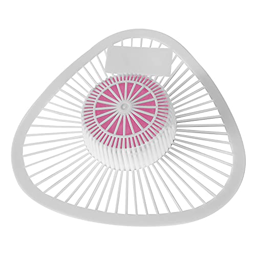 Hospeco 01901 Health Gards Urinal Screen With Non-Para Block, White/Pink, Cherry (Pack Of 12)