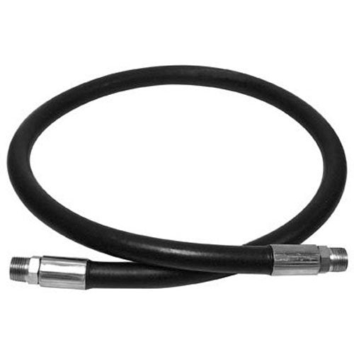 Apache 98398306 12 X 24 2-Wire Hydraulic Hose Male X Male Assembly,Black