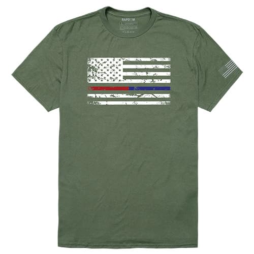 Tac.Graphic T, TRL/TBL Dual Flag, OLV, M