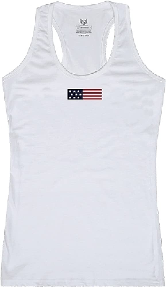 Graphic Tank, US Flag 1, White, L
