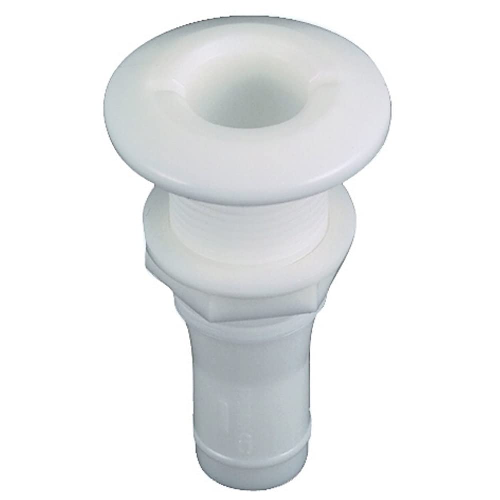 PERKO 1/2″ THRU-HULL FITTING F/ HOSE PLASTIC