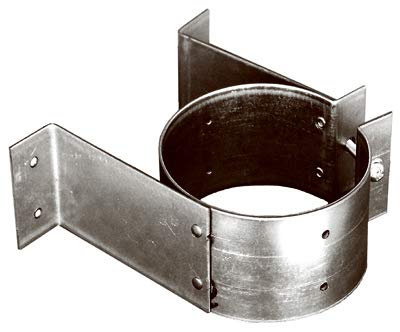 Duravent 4 In Steel Pellet Vent Wall Strap