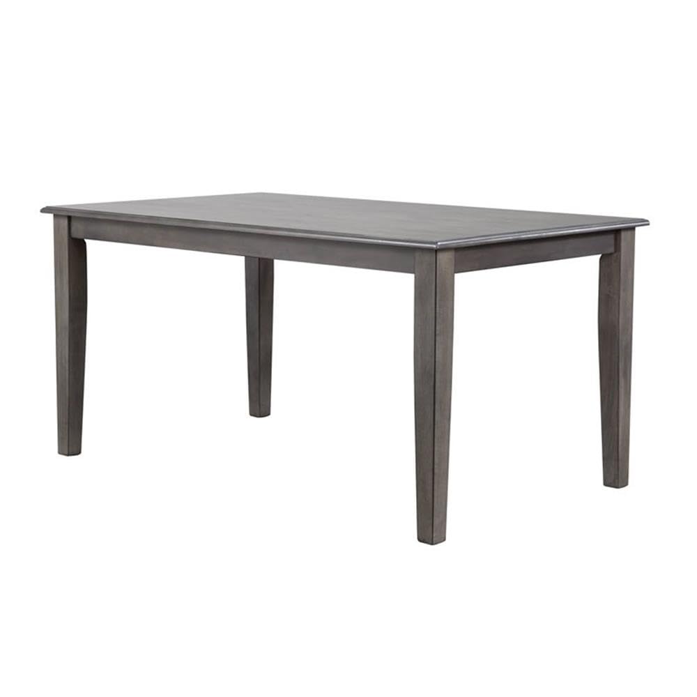Sunset Trading Shades of Gray 60 Rectangular Dining Table | Seats 6"