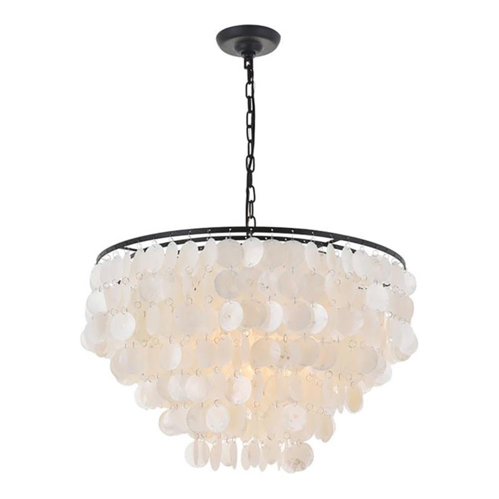 Selene 6 light Black Pendant